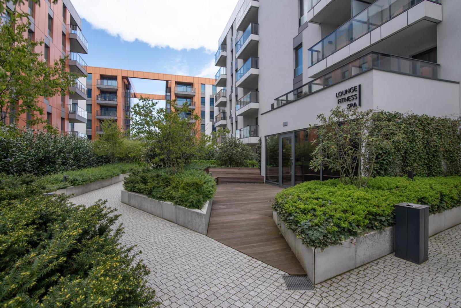 Bursztynowy Zakatek Apartman Gdańsk Kültér fotó