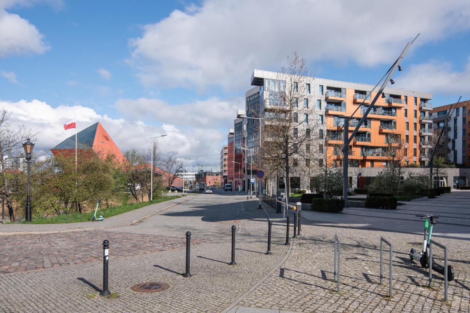 Bursztynowy Zakatek Apartman Gdańsk Kültér fotó